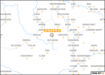 map of Panggau