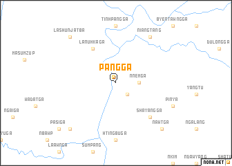 map of Pang Ga