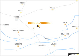 map of Panggezhuang