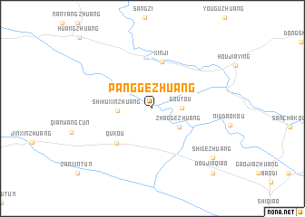 map of Panggezhuang