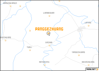 map of Panggezhuang