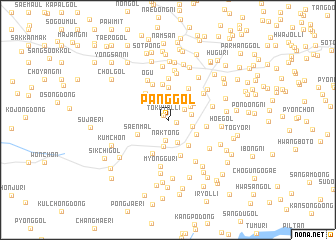 map of Pang-gol
