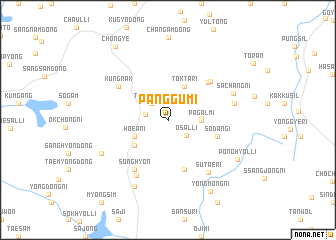 map of Panggŭmi