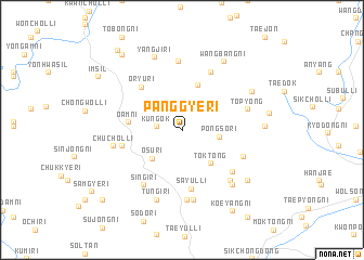 map of Panggye-ri