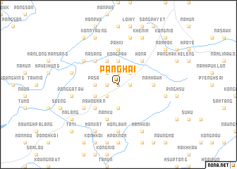 map of Pāng-hai