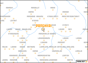 map of Pánghkái