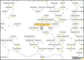 map of Pānghkam