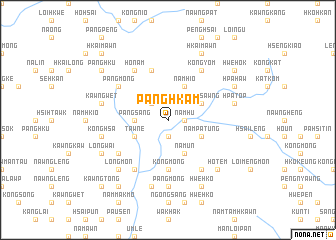 map of Pānghkam