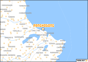 map of Pangho-dong