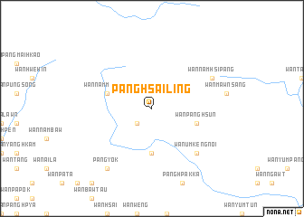 map of Pāng-hsai-ling