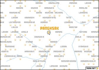 map of Panghsak