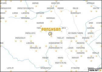 map of Panghsan