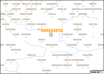 map of Pānghseng