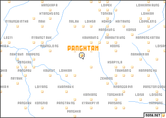 map of Pánghtam