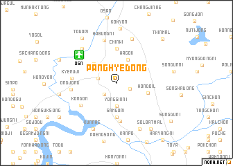 map of Panghye-dong