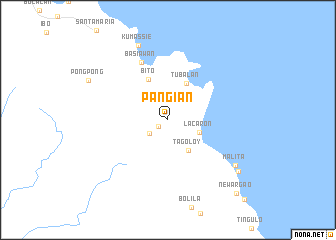 map of Pangian