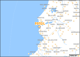 map of Pangil