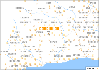 map of Pañginman