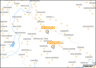 map of P\