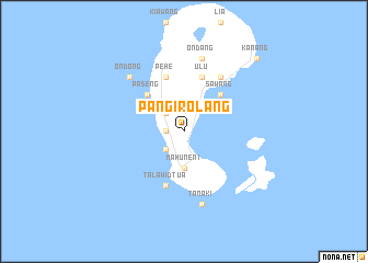 map of Pangirolang