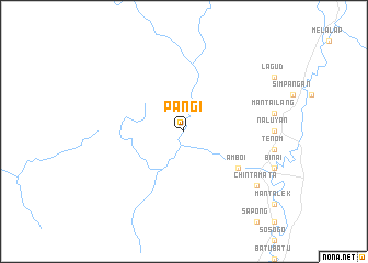 map of Pangi