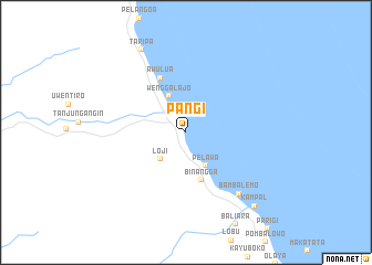 map of Pangi