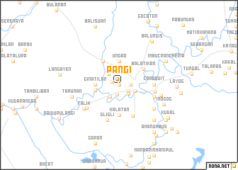 map of Pangi