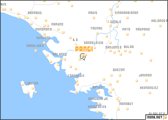 map of Pangi