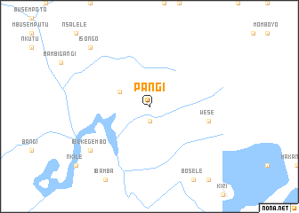 map of Pangi