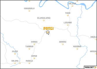 map of Pangi