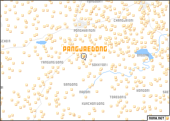 map of Pangjae-dong