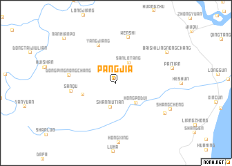 map of Pangjia