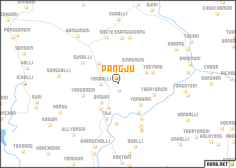 map of Pangju