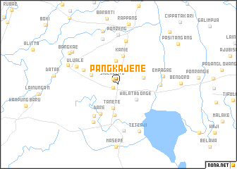 map of Pangkajene
