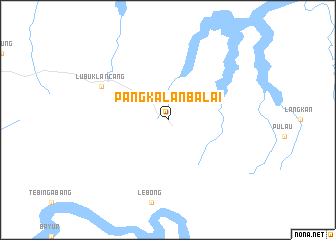 map of Pangkalanbalai
