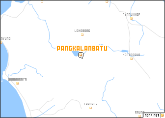 map of Pangkalanbatu