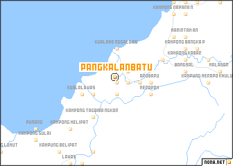 map of Pangkalan Batu