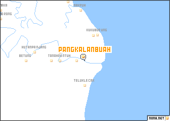 map of Pangkalanbuah