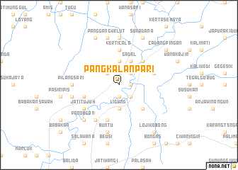 map of Pangkalanpari