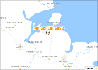 map of Pangkalansusu