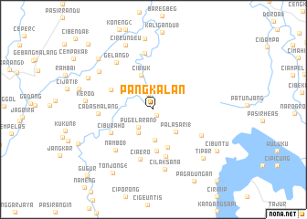 map of Pangkalan