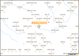 map of Pāngkeng