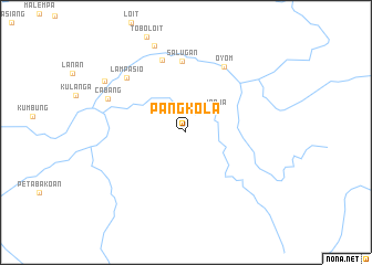 map of Pangkola