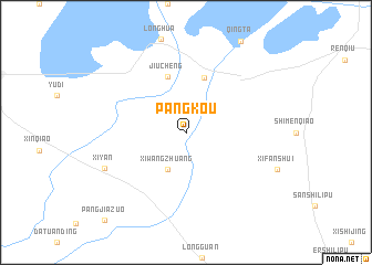 map of Pangkou