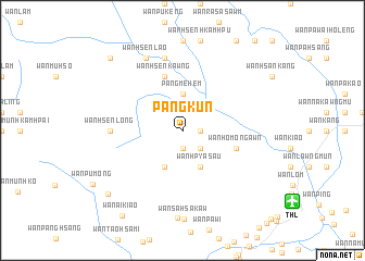 map of Pang Kün