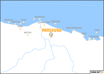 map of Pangkusa