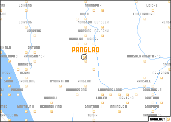 map of Pang Lao