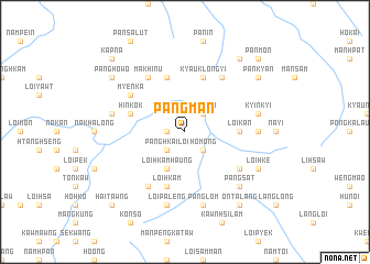 map of Pángman