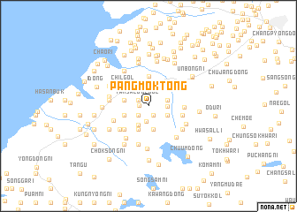map of Pangmok-tong
