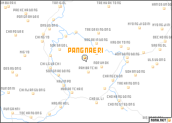 map of Pangnae-ri